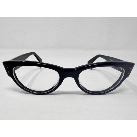 Jean Lafont Celimene 100 Black 48-17-140 Eyeglass Frames Only France Authentic main image 4